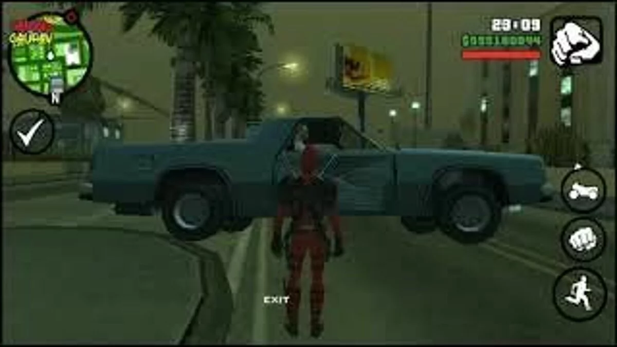 Дэдпул и его суперспособности / GTA San Andreas (iOS, Android)