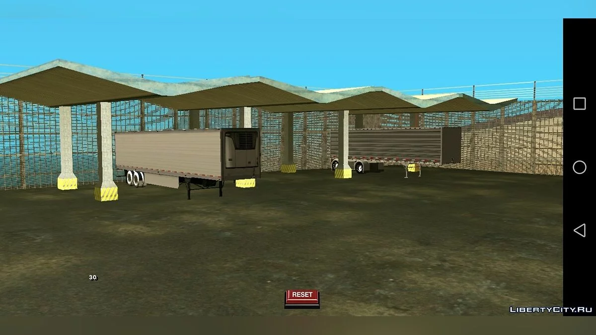 Грузовой терминал на Флинт-каунти / GTA San Andreas (iOS, Android)