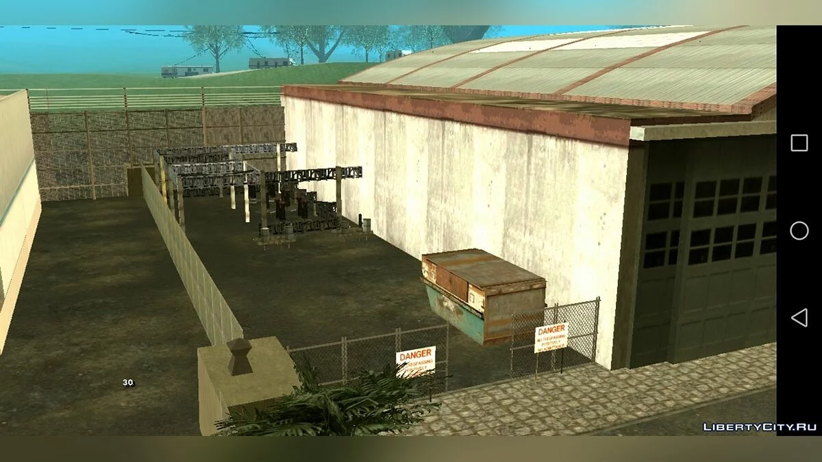 Грузовой терминал на Флинт-каунти / GTA San Andreas (iOS, Android)