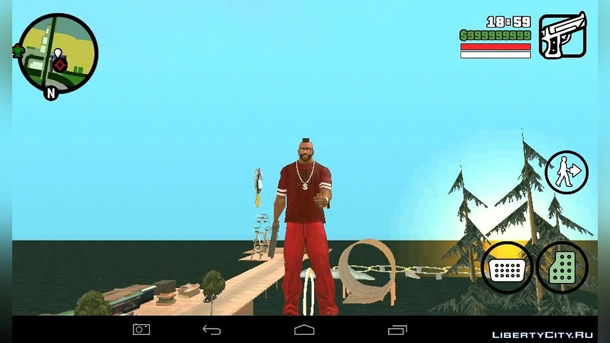 Реактивные кроссовки / GTA San Andreas (iOS, Android)
