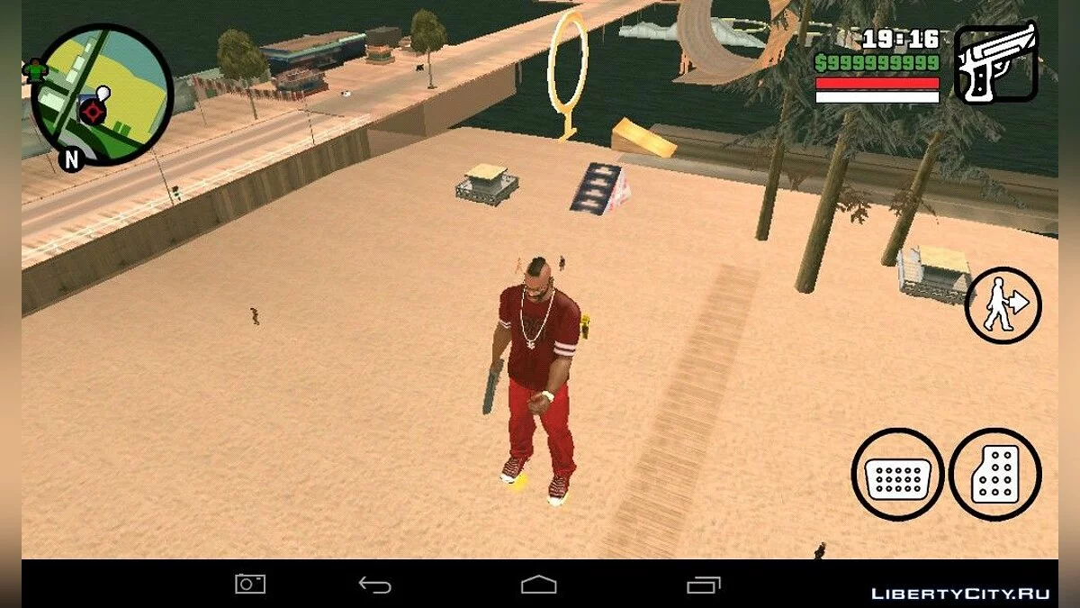 Реактивные кроссовки / GTA San Andreas (iOS, Android)