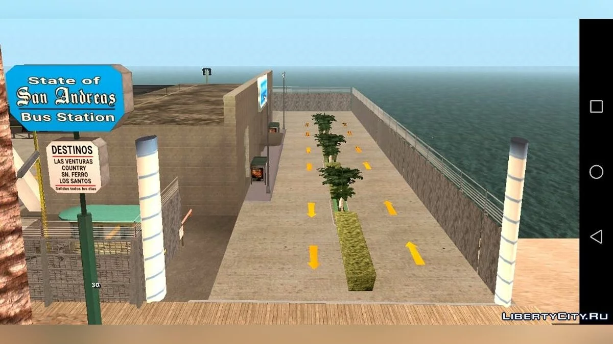 Автовокзал в Лос Сантосе / GTA San Andreas (iOS, Android)
