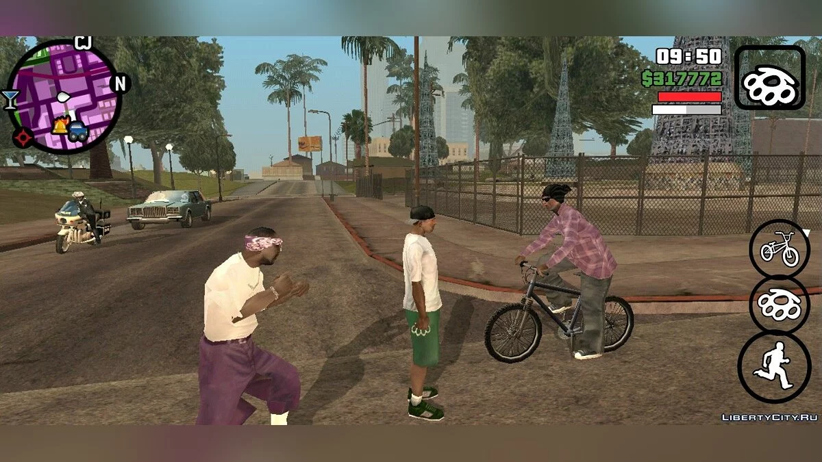 Добавление всех членов банды / GTA San Andreas (iOS, Android)