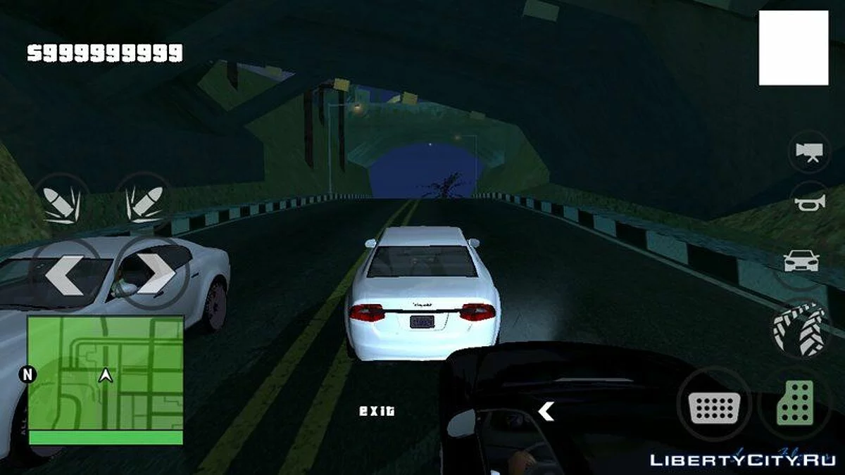 Квадратный радар / GTA San Andreas (iOS, Android)