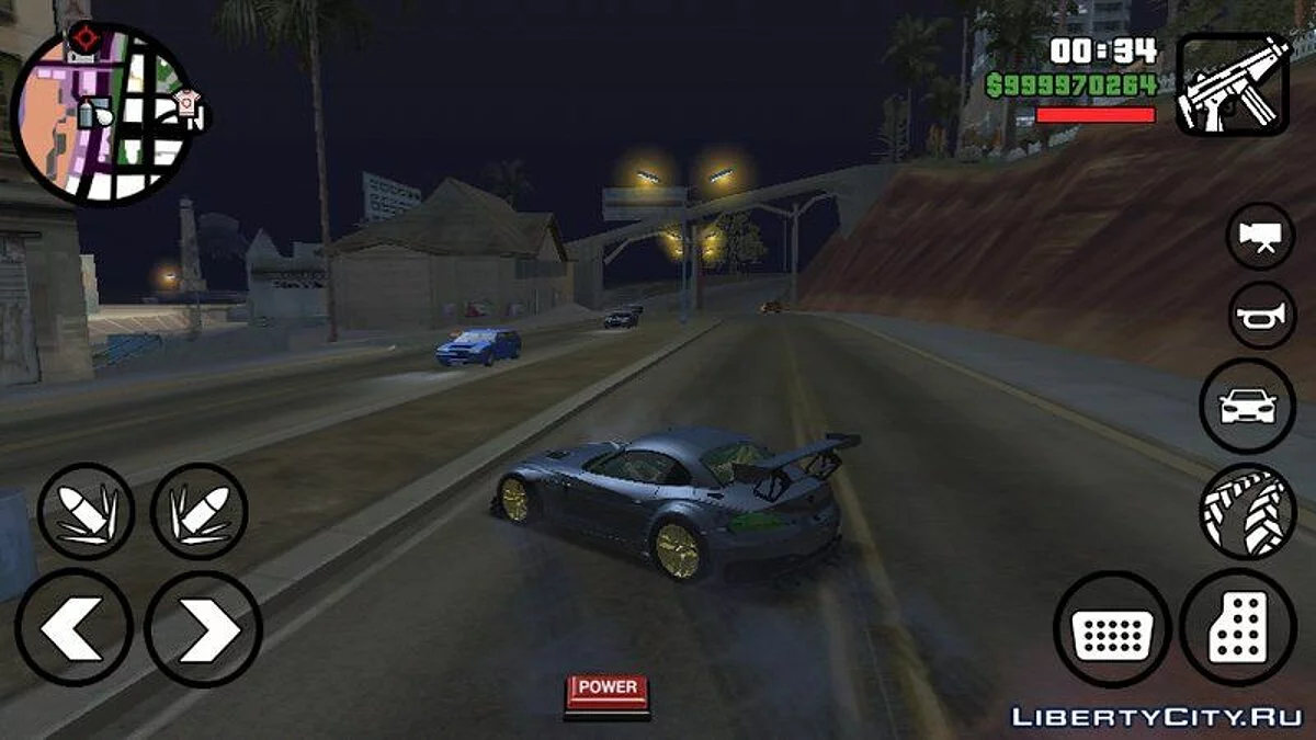 Настройки для дрифта / GTA San Andreas (iOS, Android)