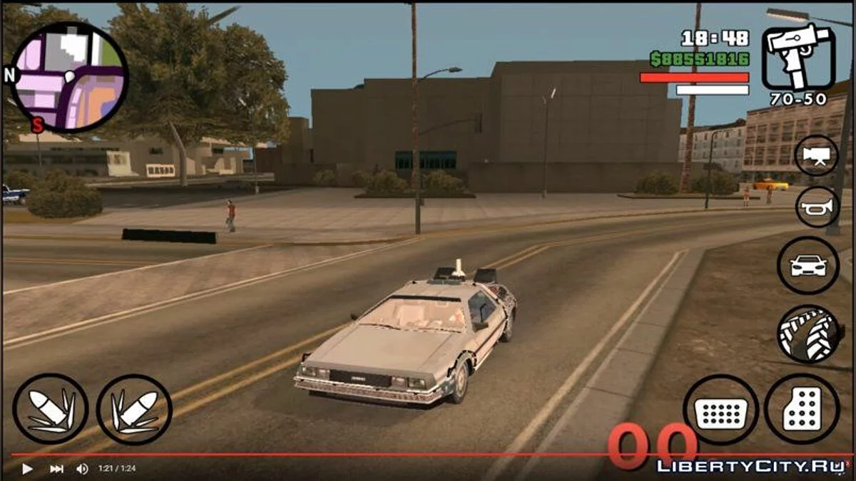 Назад в будущее - сборник модов / GTA San Andreas (iOS, Android)