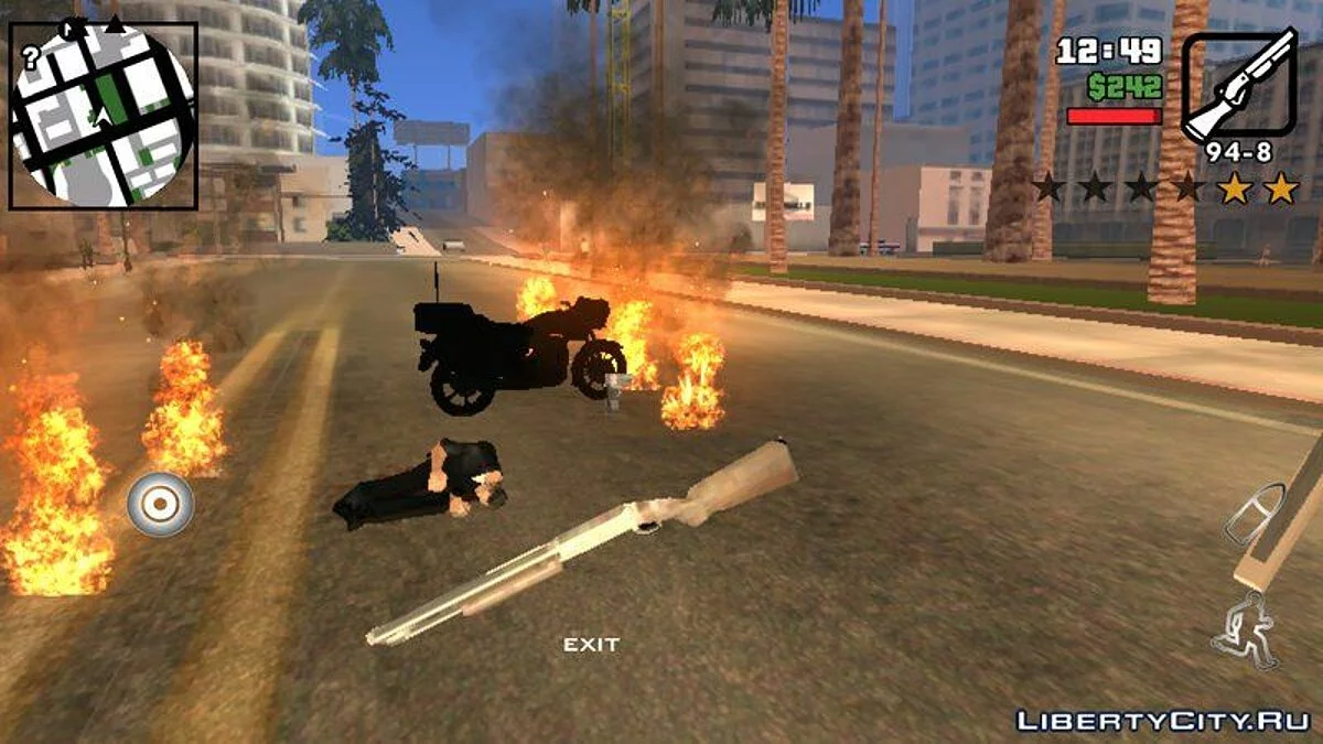 Невидимость / GTA San Andreas (iOS, Android)