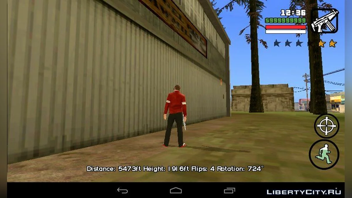 Невидимый радар и ХУД / GTA San Andreas (iOS, Android)