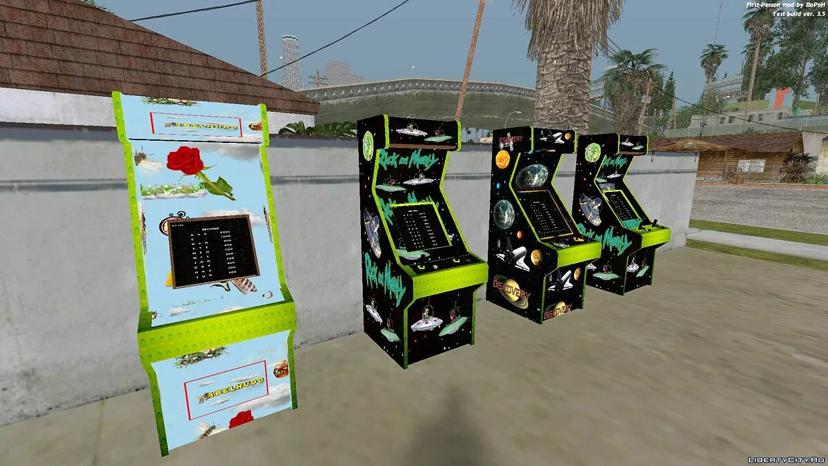 Новые аркады для игровых автоматов / GTA San Andreas (iOS, Android)