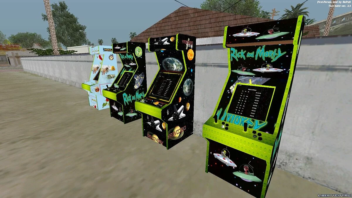 Новые аркады для игровых автоматов / GTA San Andreas (iOS, Android)