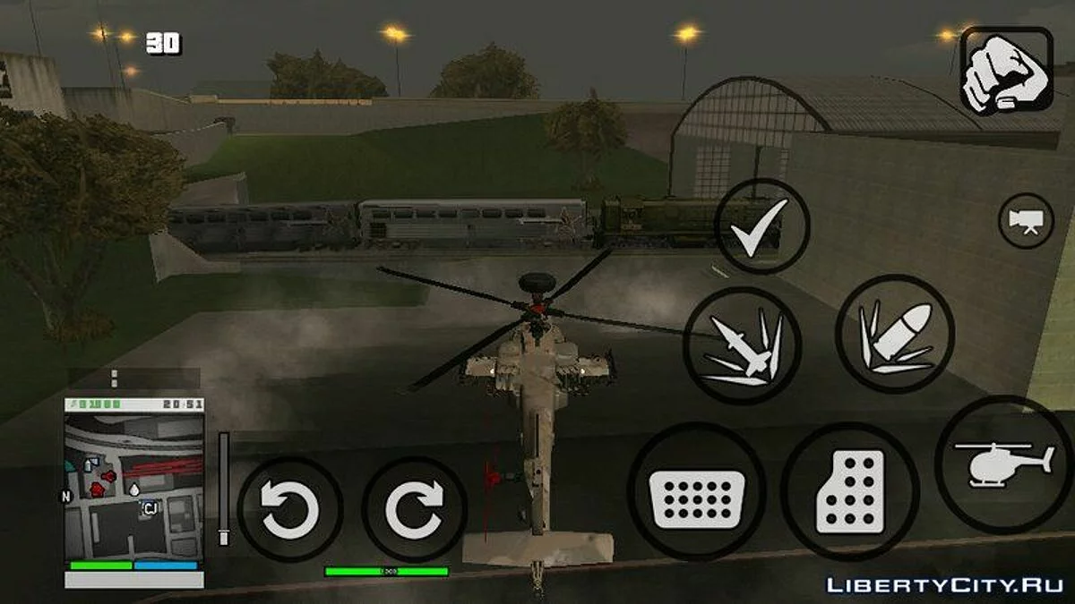 Новый HUD / GTA San Andreas (iOS, Android)