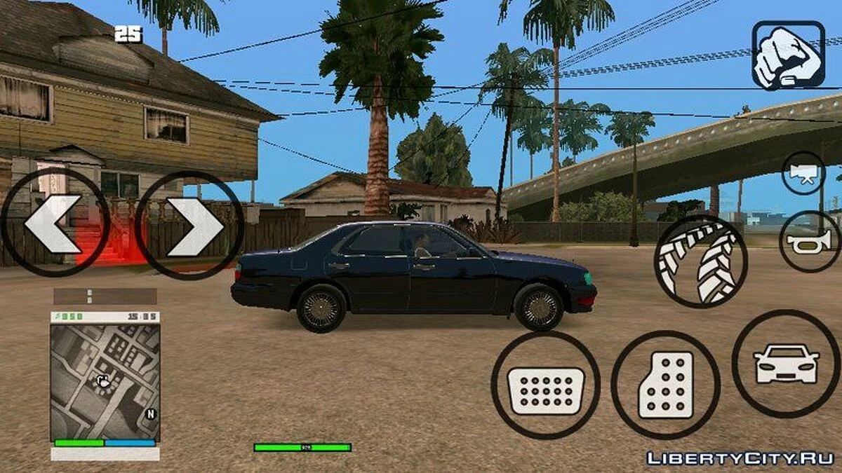 Новый HUD / GTA San Andreas (iOS, Android)