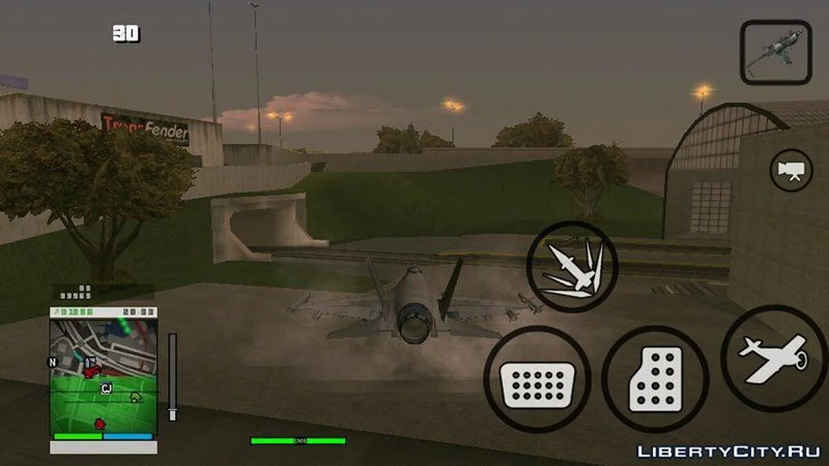 Новый HUD / GTA San Andreas (iOS, Android)