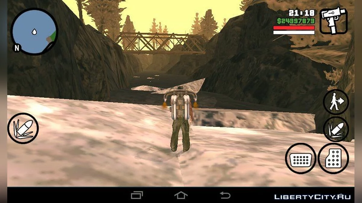 Новый внедорожный трек / GTA San Andreas (iOS, Android)