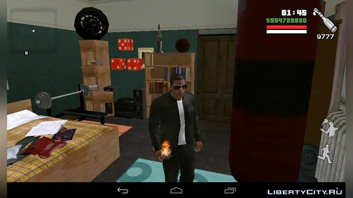 Обновленный дом Си Джея / GTA San Andreas (iOS, Android)