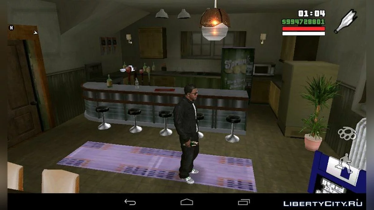 Обновленный дом Си Джея / GTA San Andreas (iOS, Android)