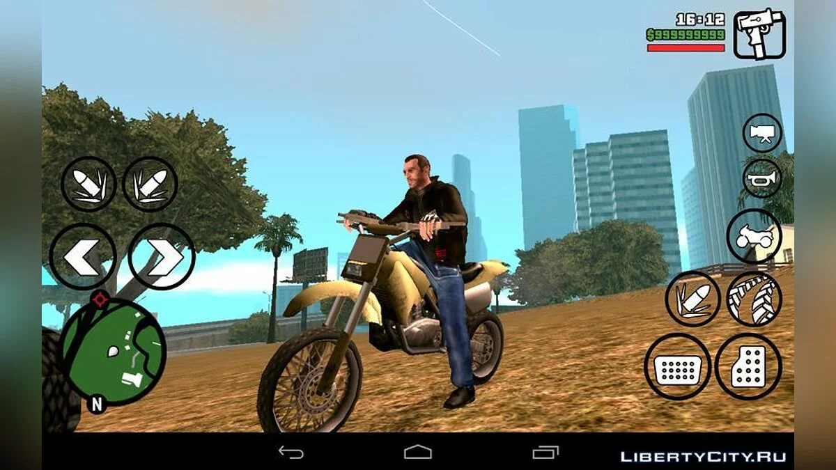 Радар из пк версии GTA San Andreas / GTA San Andreas (iOS, Android)