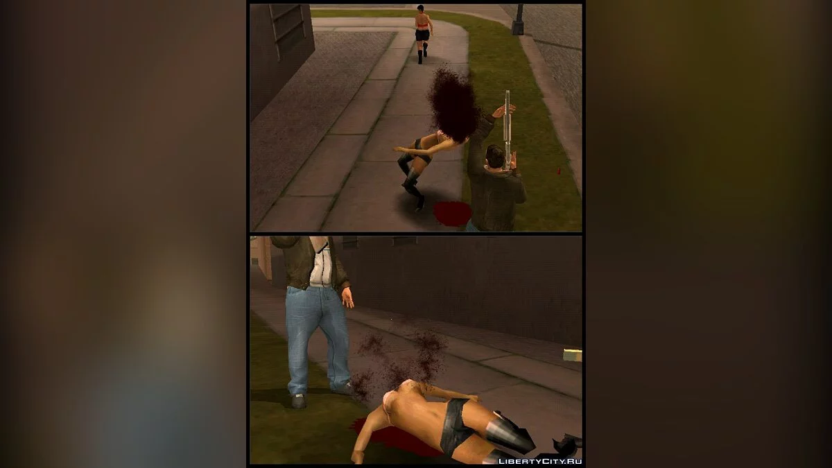 Реалистичные анимации / GTA San Andreas (iOS, Android)
