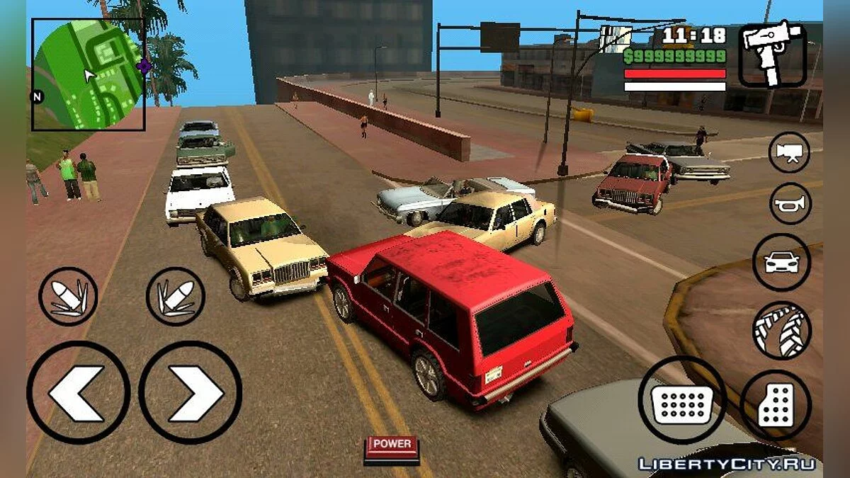 Реальный трафик / GTA San Andreas (iOS, Android)