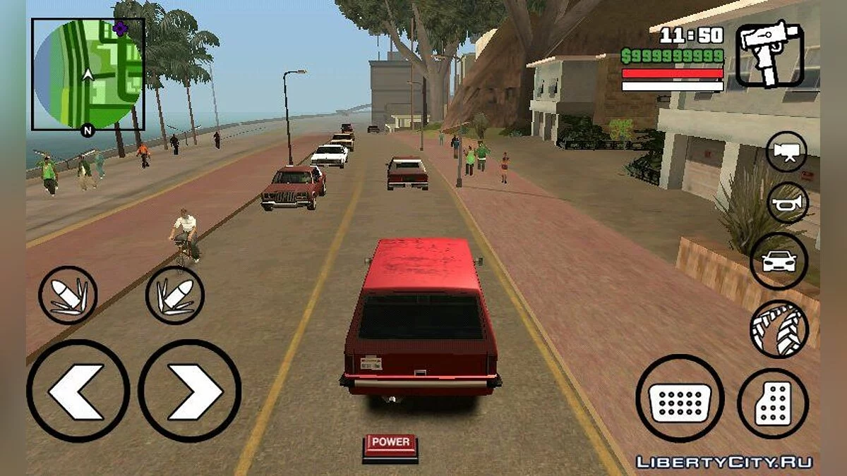 Реальный трафик / GTA San Andreas (iOS, Android)