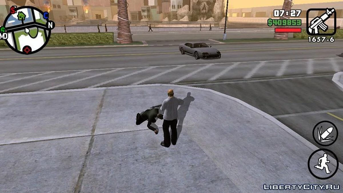Анимация смерти / GTA San Andreas (iOS, Android)