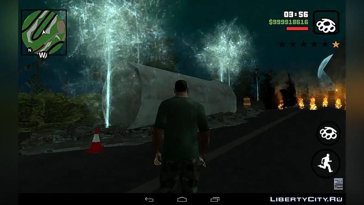 Дорожный блок / GTA San Andreas (iOS, Android)