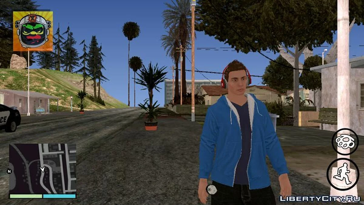 Радар как в GTA Online / GTA San Andreas (iOS, Android)