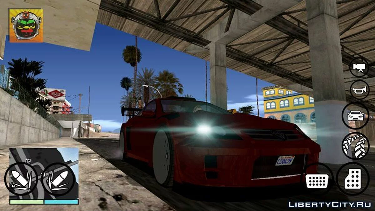 Радар как в GTA Online / GTA San Andreas (iOS, Android)