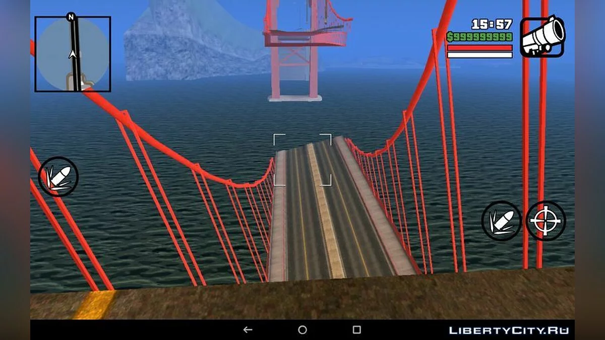 Разрушенный мост / GTA San Andreas (iOS, Android)