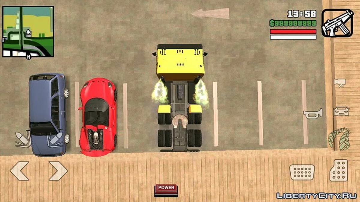 Специальное нитро / GTA San Andreas (iOS, Android)