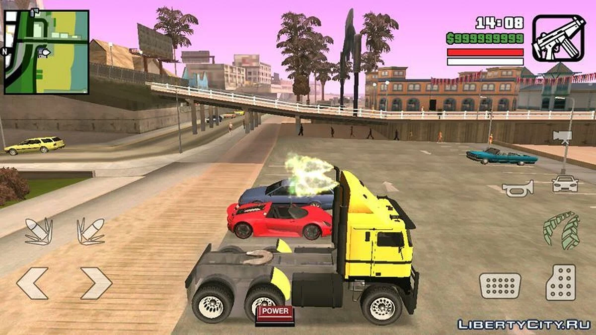 Специальное нитро / GTA San Andreas (iOS, Android)