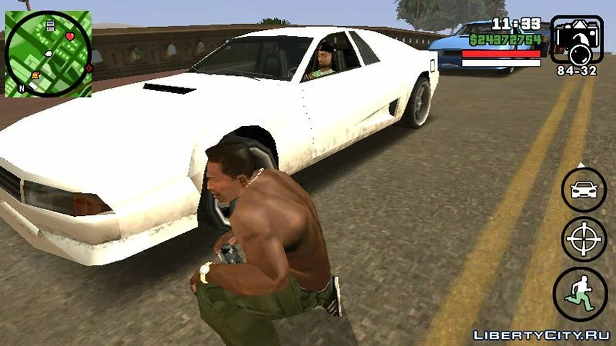 Спортивные машины для членов банды / GTA San Andreas (iOS, Android)