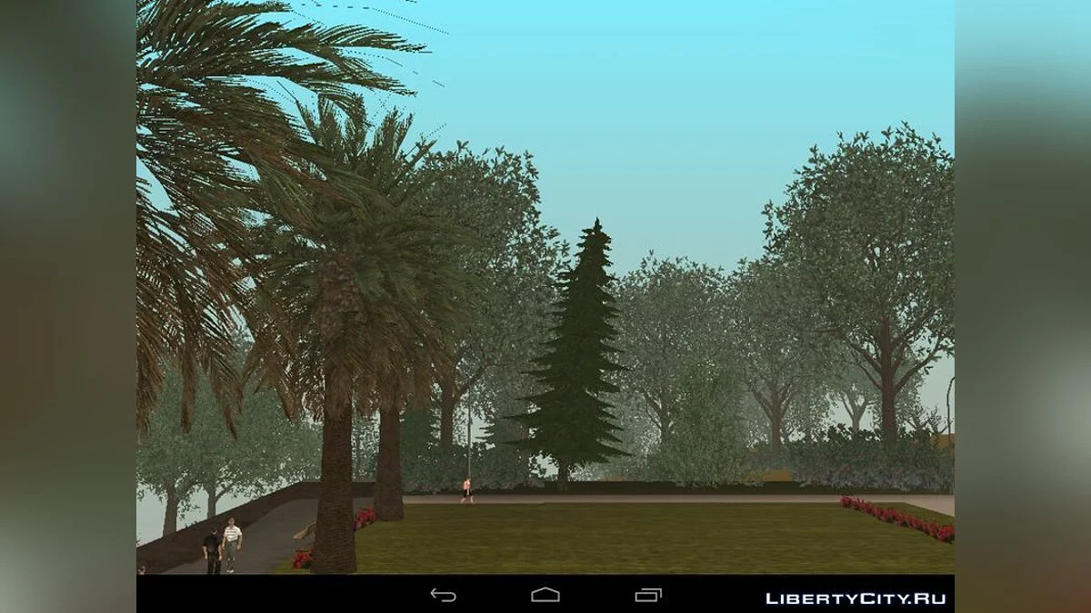Увеличение растительности / GTA San Andreas (iOS, Android)