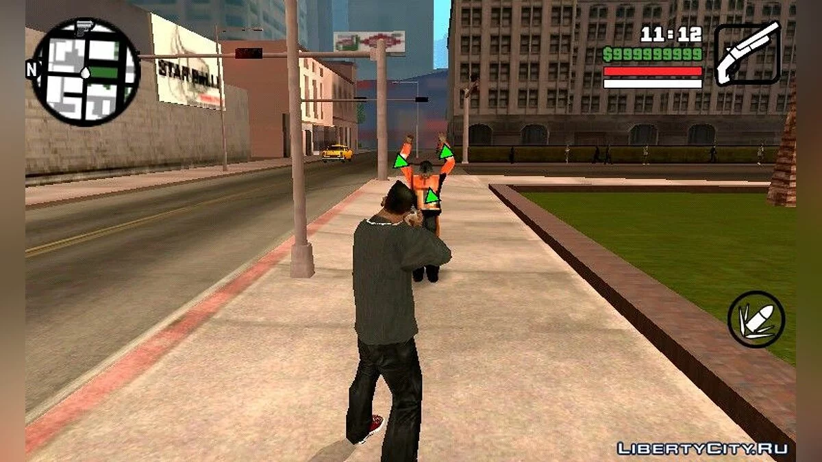 Анимация движений и оружия из GTA 4 / GTA San Andreas (iOS, Android)