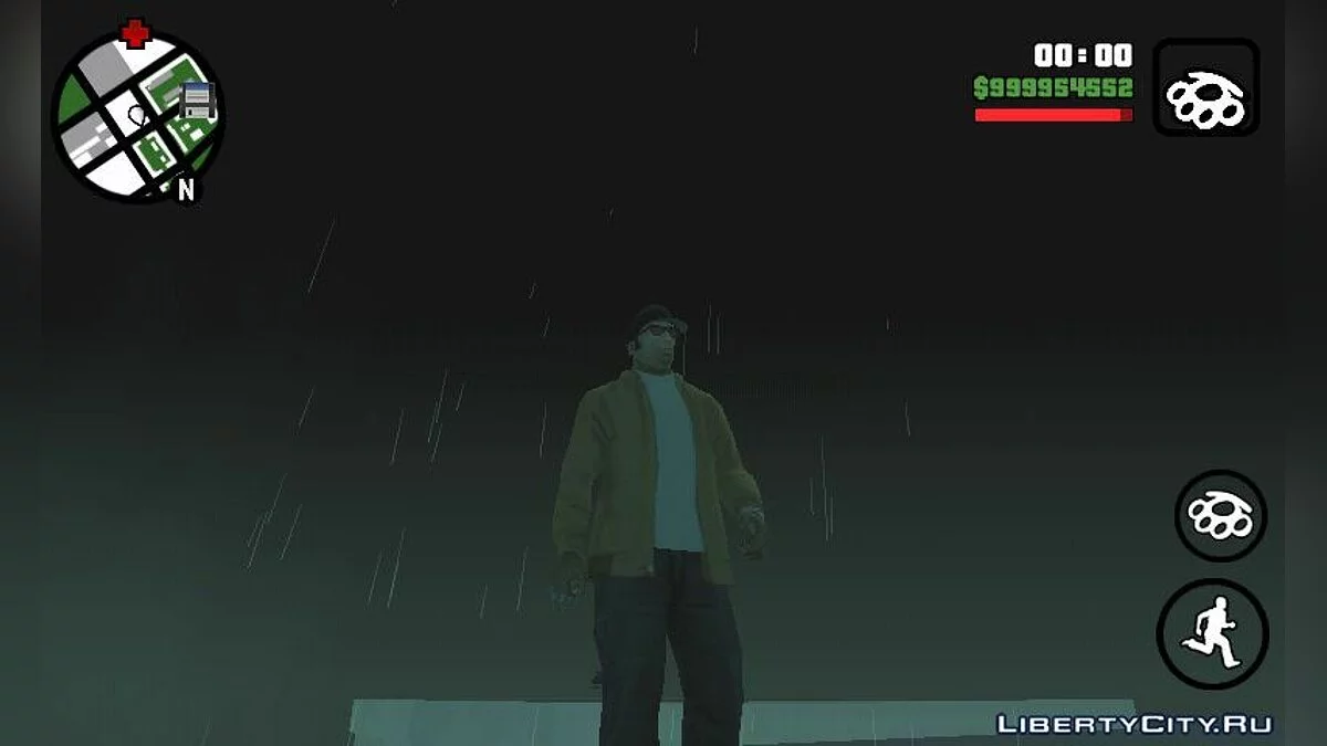 Улучшенная погода и дистанция прорисовки / GTA San Andreas (iOS, Android)