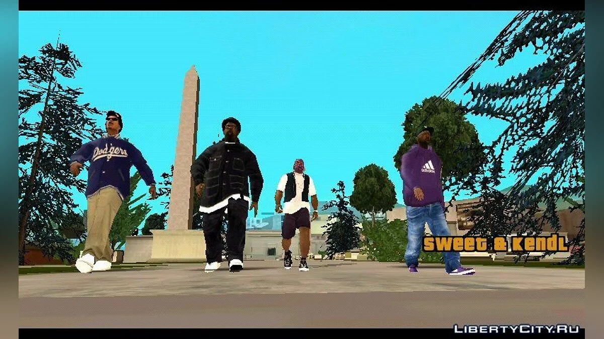 Вступите в банду Баллас / GTA San Andreas (iOS, Android)