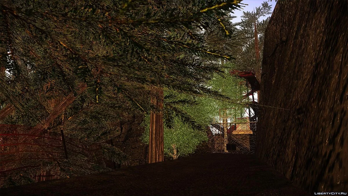 Домик на горе Чиллиад / GTA San Andreas (iOS, Android)