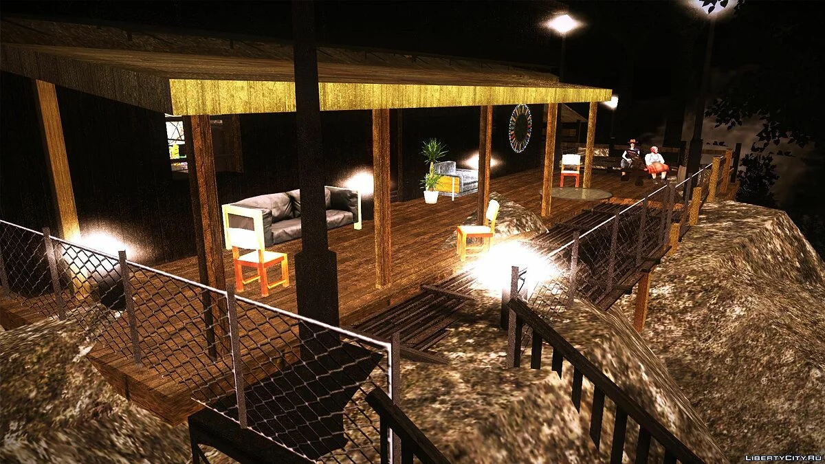 Домик на горе Чиллиад / GTA San Andreas (iOS, Android)