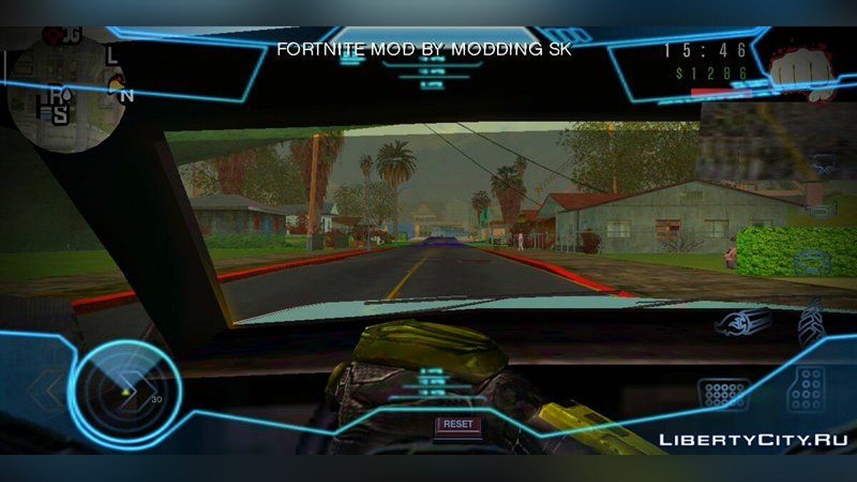 Скачать Halo Vignette Hud для GTA San Andreas (iOS, Android)