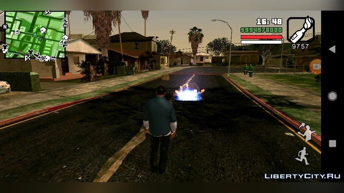 Эффекты как в GTA 5 / GTA San Andreas (iOS, Android)