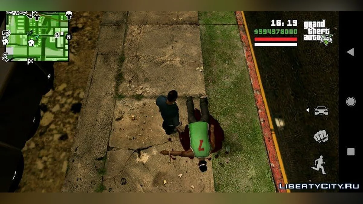 Эффекты как в GTA 5 / GTA San Andreas (iOS, Android)