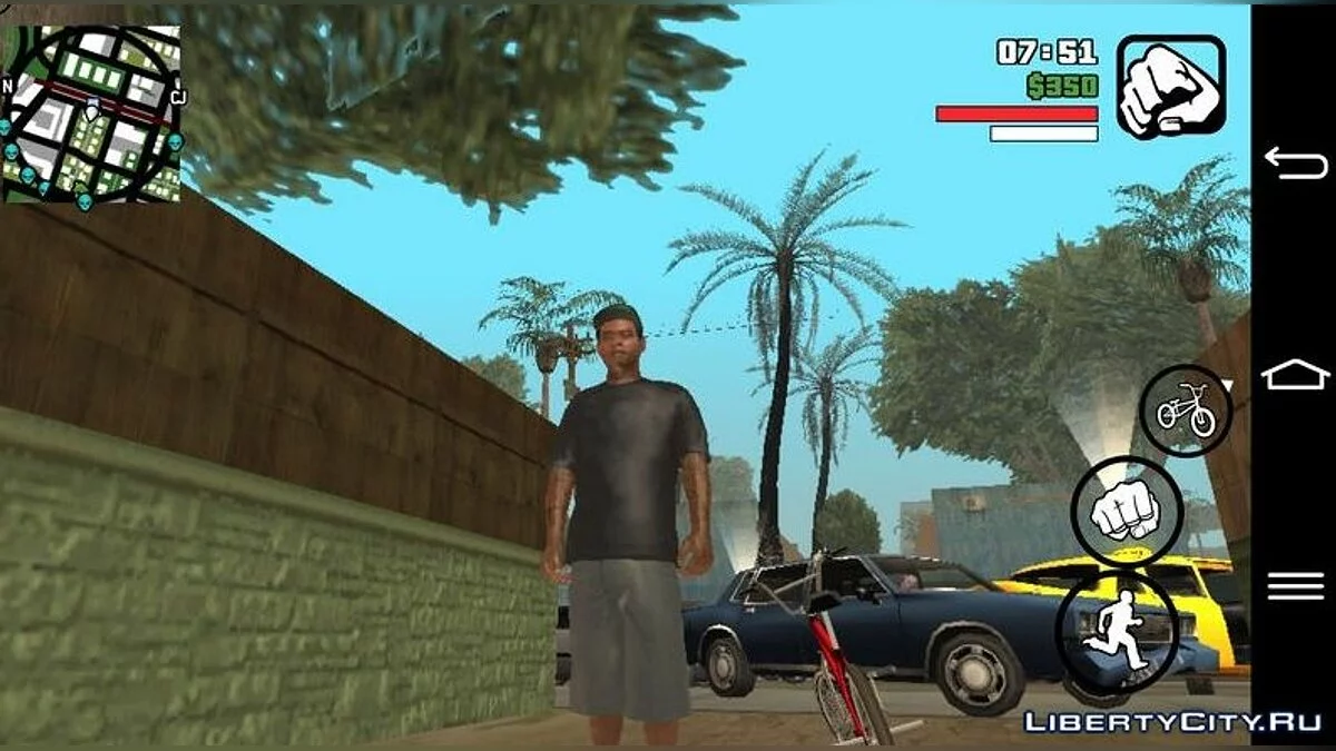 Растительность из GTA 5 V2 / GTA San Andreas (iOS, Android)