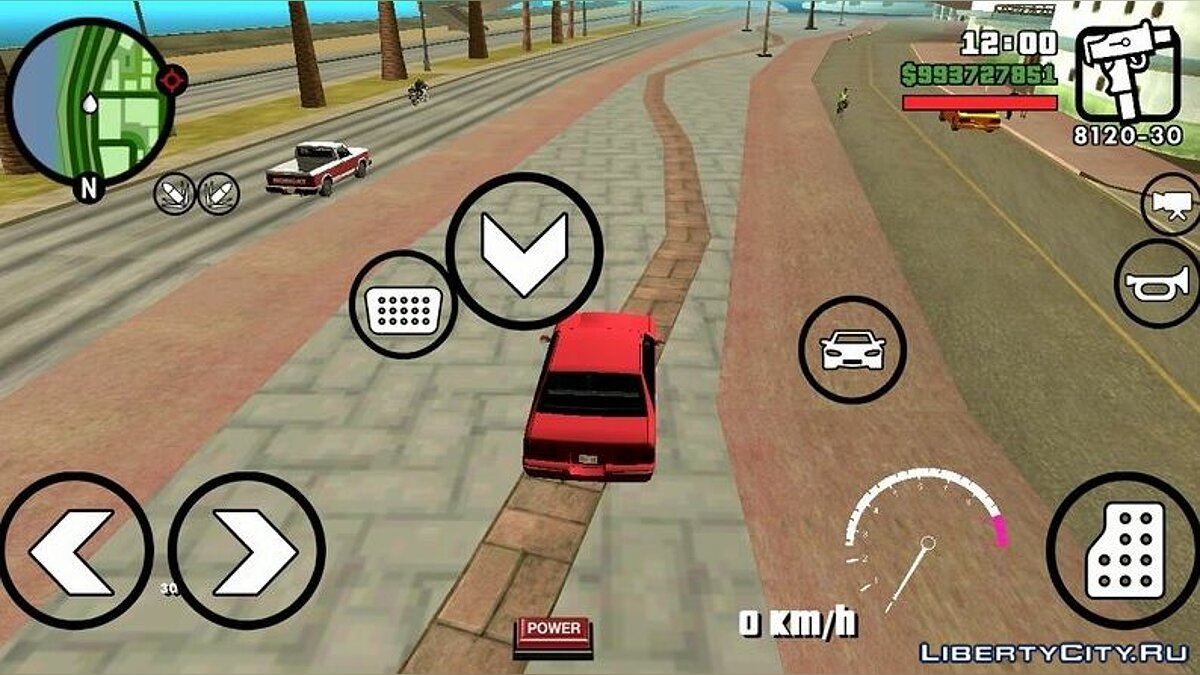 Скачать Два спидометра v6.9 для GTA San Andreas (iOS, Android)