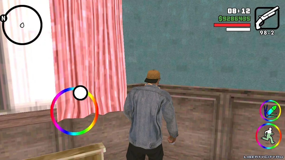 Градиентные кнопки  / GTA San Andreas (iOS, Android)