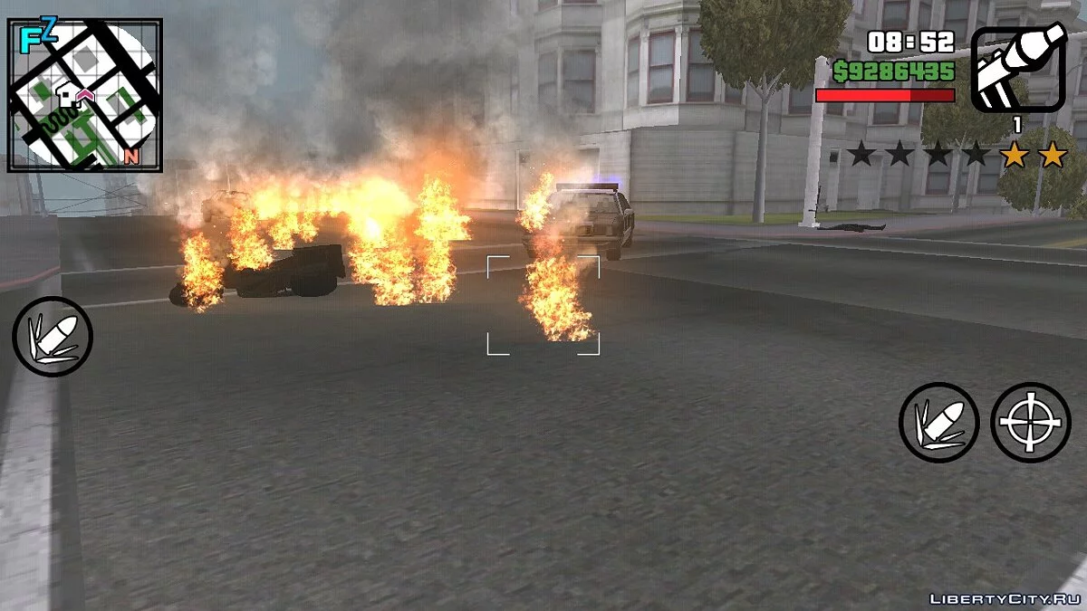 Эффекты из GTA 5 / GTA San Andreas (iOS, Android)