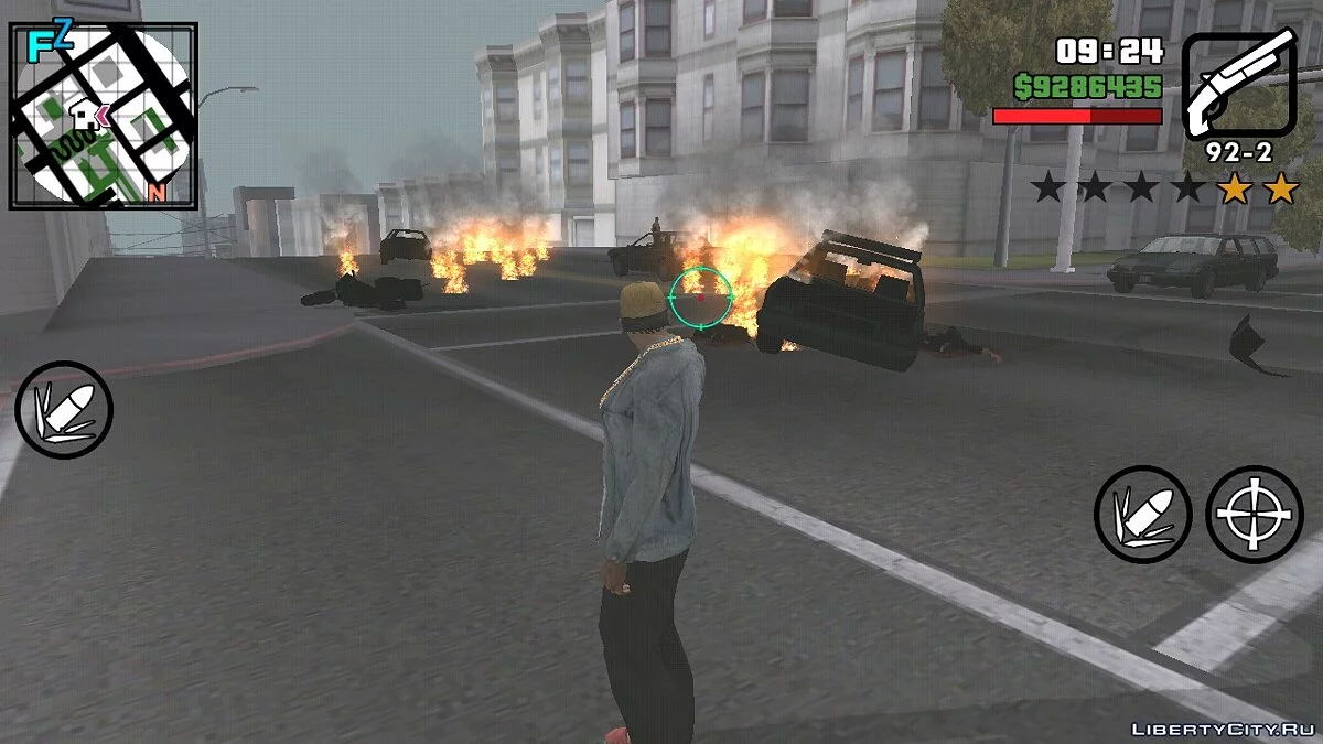 Эффекты из GTA 5 / GTA San Andreas (iOS, Android)