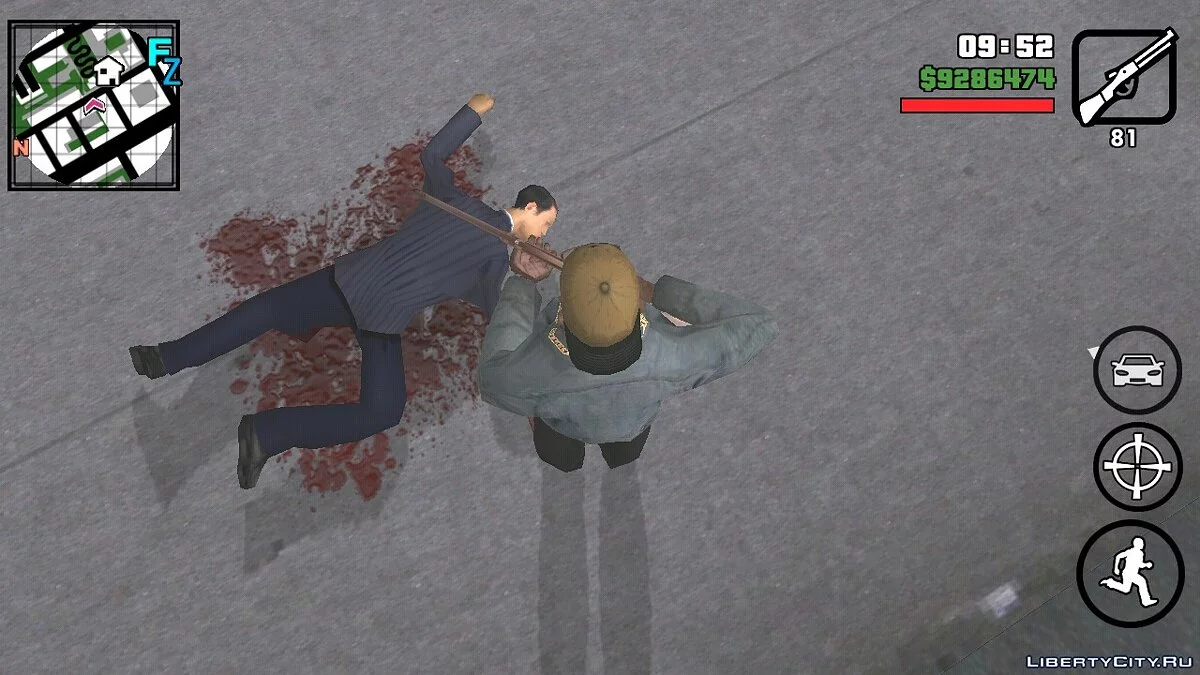 Эффекты из GTA 5 / GTA San Andreas (iOS, Android)