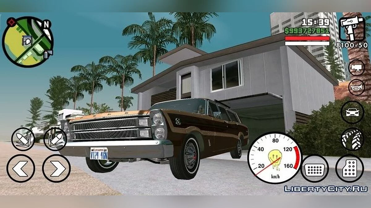 Классический спидометр / GTA San Andreas (iOS, Android)
