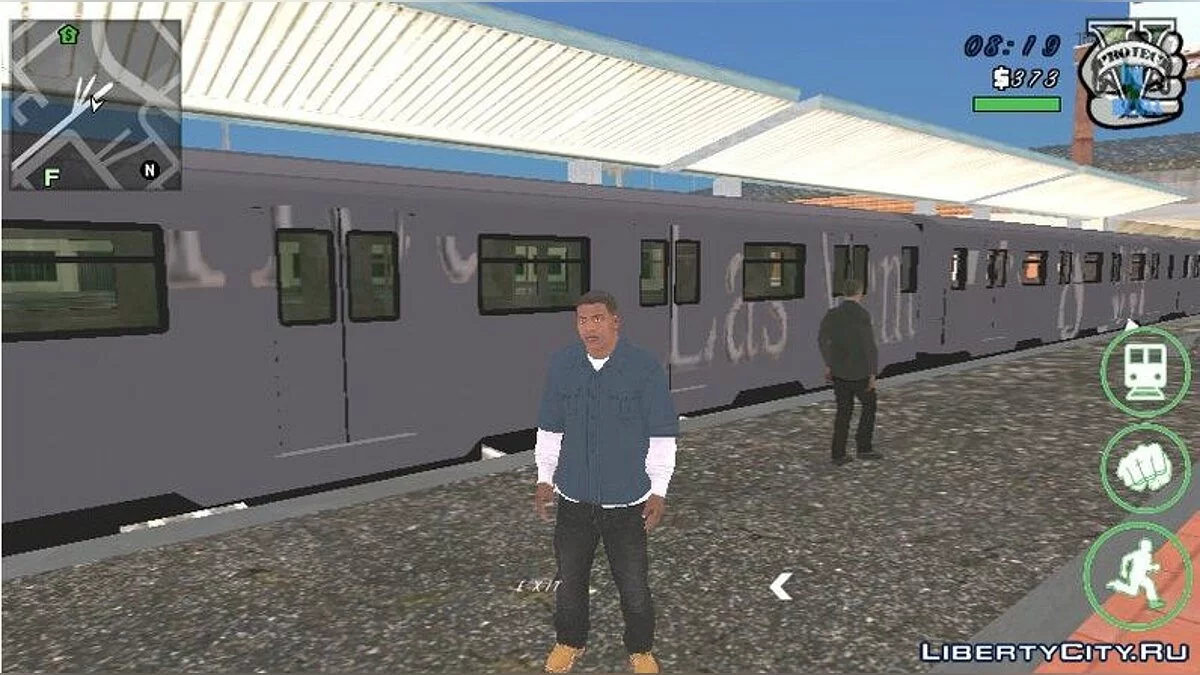 Вагон метро из GTA 4 (только DFF) / GTA San Andreas (iOS, Android)