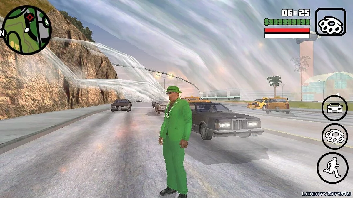 Водопад / GTA San Andreas (iOS, Android)